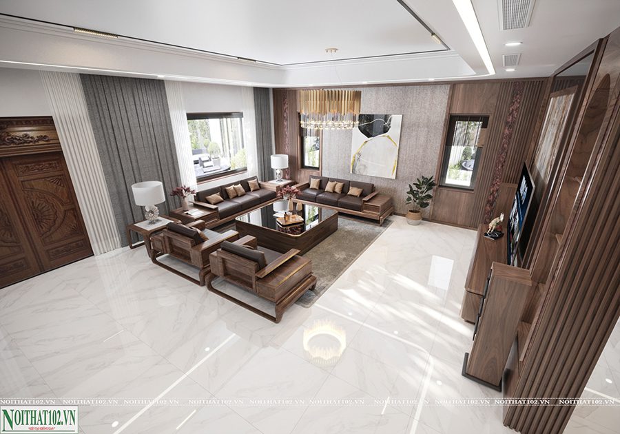 Phòng khách anh Cơ 6