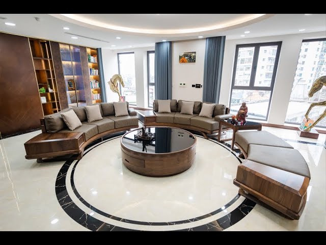 Cùng ngắm nhìn biệt thự trên không của căn Penhouse 500 m2